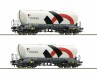 76138 Roco Set of 2 silo cars Holcim